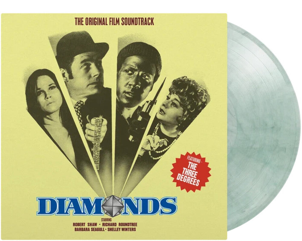 the album cover for Roy Budd(Colv) (Ltd) (Ogv) (Hol) - Diamonds - O.S.T. [Colored Vinyl] [Limited Edition] [180 Gram] (Hol)