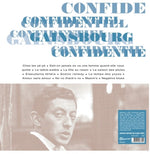 the album cover for Serge Gainsbourg - Confidentiel [Limited Edition] [Clear Vinyl]
