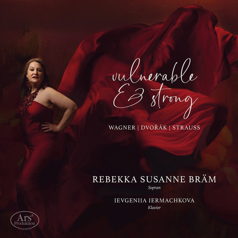 the album cover for Rebekka BramSusanne - Vulnerable & Strong
