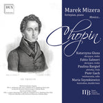 the album cover for Marek Mizera - Chopin Monice