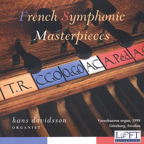 the album cover for Hans Davidsson - French Symphonic Masters