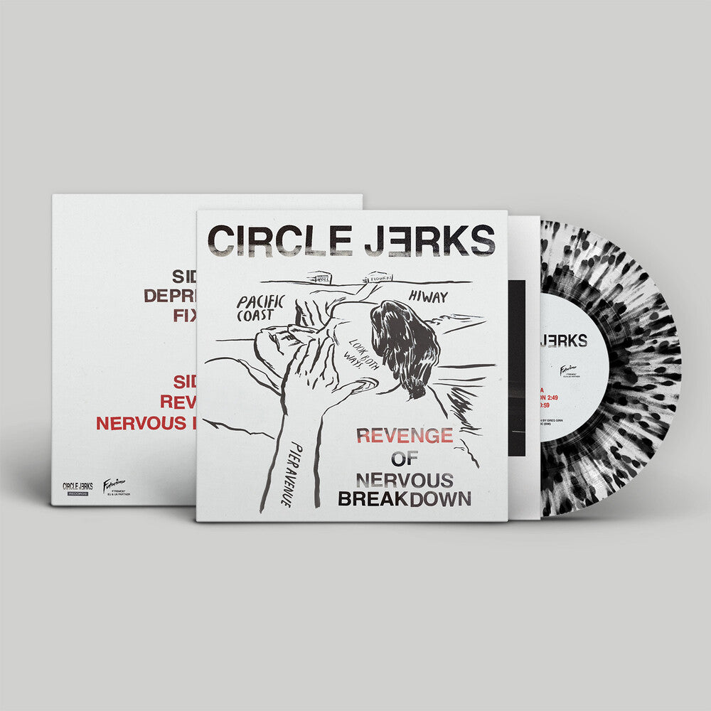 the album cover for Circle Jerks - Revenge Of Nervous Breakdown [Indie Exclusive] [Colored Vinyl] [Limited Edition]