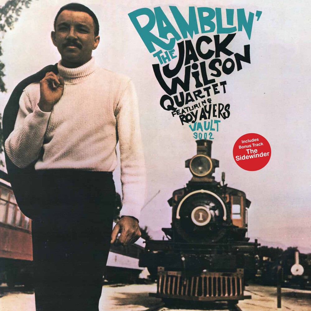 the album cover for Jack WilsonQuartet ( Ayers,Roy ) - Ramblin' [Colored Vinyl] [Limited Edition] (Red)
