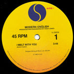 Modern English : I Melt With You (12", Maxi, All)