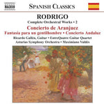 the album cover for Rodrigo / Gallen / Valdes / Asturias So - Complete Orchestral Works 2