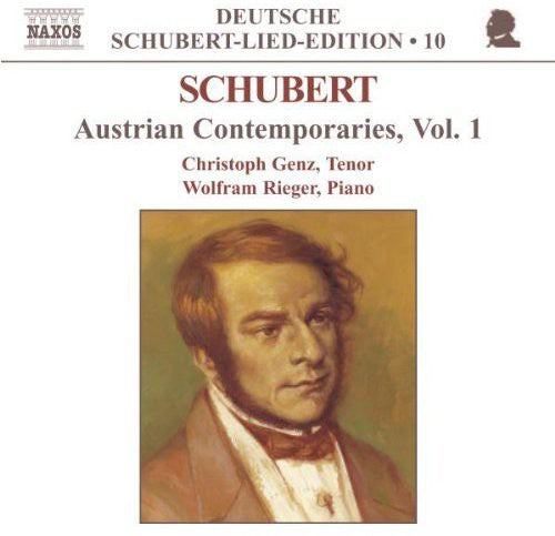 the album cover for Christoph Genz - Austrian Contemporaries 1