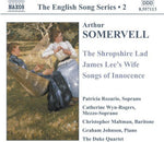 the album cover for A. Somervell - English Song Series 2