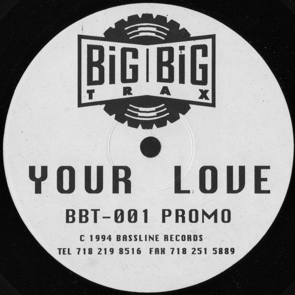 Insatiable : Your Love (12", Promo)