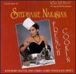 the album cover for Stephanie Nakasian - French Cookin