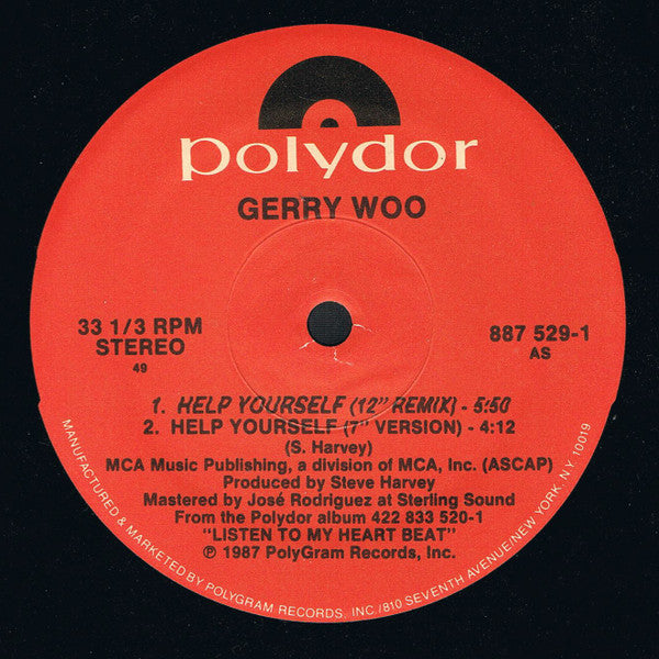 Gerry Woo (2) : Help Yourself (12")