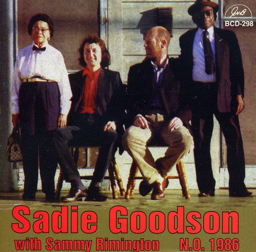 the album cover for Sadie Goodson - Sadie Goodson with Sammy Rimington Jazzmen