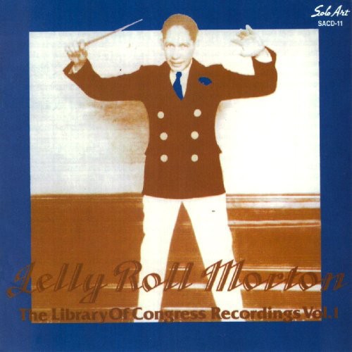 the album cover for Jelly Roll Morton - Library of Congress 1