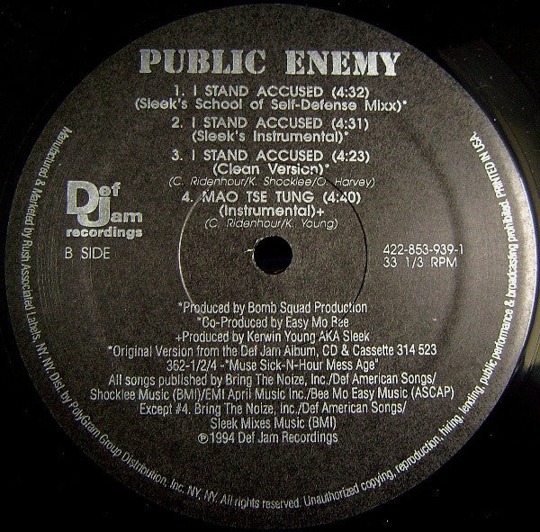 Public Enemy : What Kind Of Power We Got? (12")