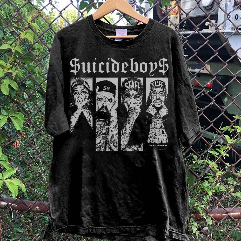 Vintage Suicideboys Music Concert Shirt