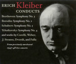 the album cover for Erich Kleiber - At NBC: 4 Complete Concerts from 1947-48