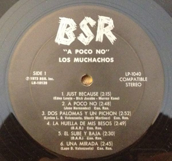 Big Lu* Y Los Muchachos (3) : A Poco No! (LP, Album)