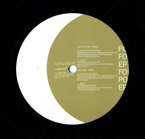 Four Tet v Pole : Pole v Four Tet EP / Four Tet v Pole EP (12", EP)
