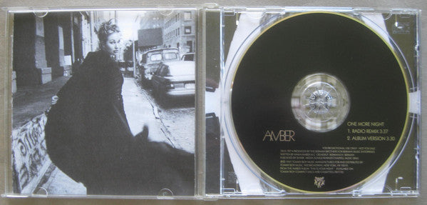 Amber : One More Night (CD, Single, Promo)