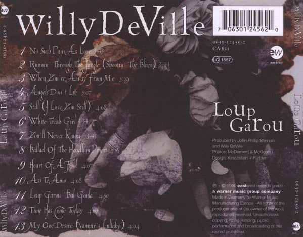 Willy DeVille : Loup Garou (CD, Album)