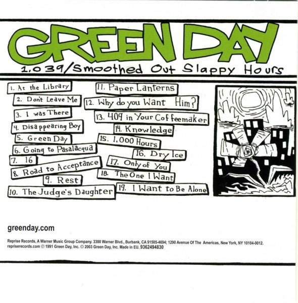Green Day : The Studio Albums 1990 - 2009 (Box, Ltd + 8xCD, Comp)