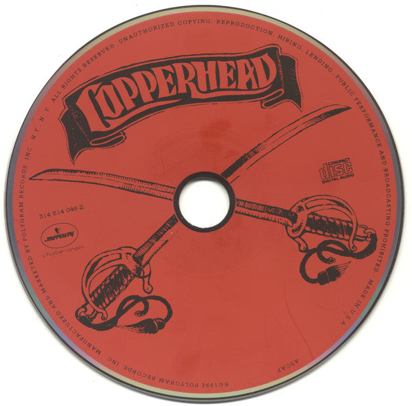 Copperhead (2) : Copperhead (CD, Album)