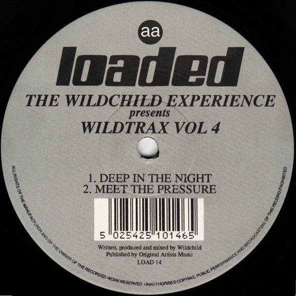 The Wildchild Experience* : Wildtrax Vol 4 (12")