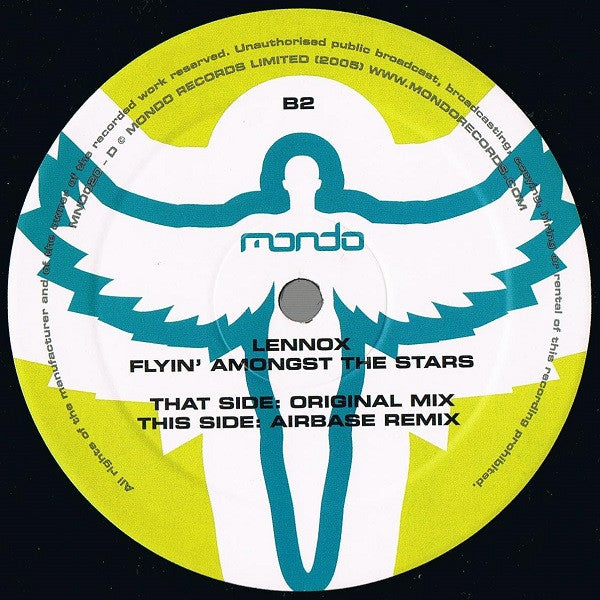 Lennox : Servant Of Justice / Flyin' Amongst The Stars EP (2x12", EP)