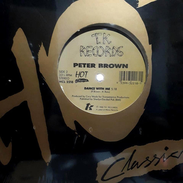 Peter Brown (2) : Do Ya Wanna Get Funky With Me / Dance With Me (12", RE)