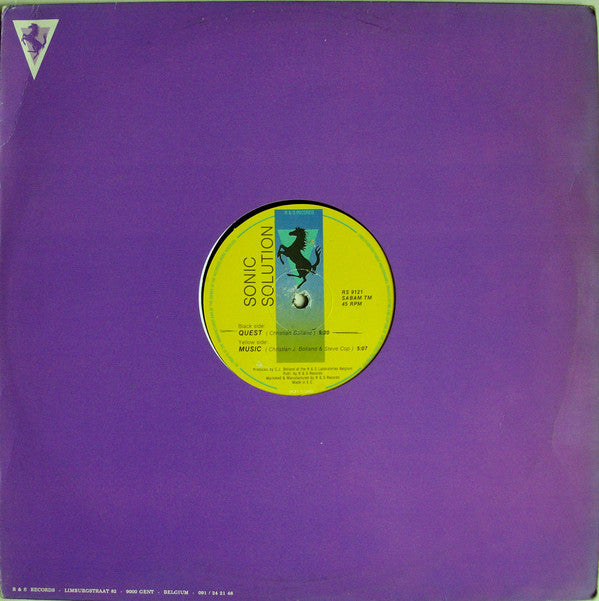 Sonic Solution : Quest (12")