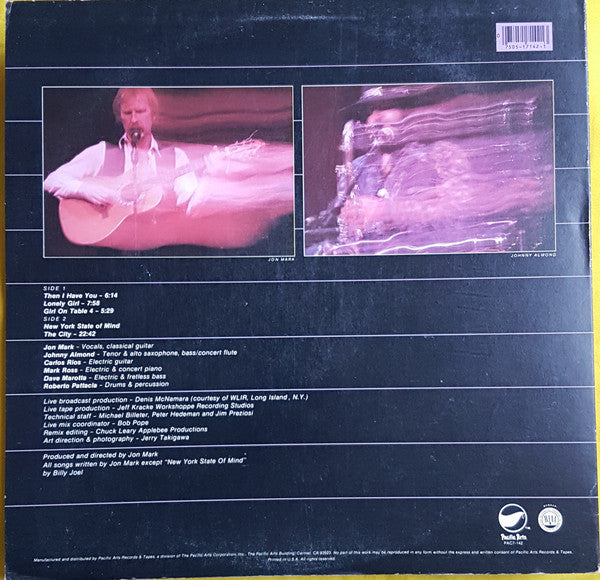 The Mark/Almond Band* : Best Of ... Live (LP)