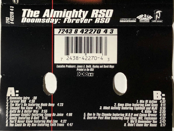 The Almighty RSO : Doomsday: Forever RSO (Cass, Album)