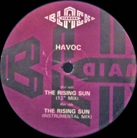 Havoc (6) : The Rising Sun (12", Promo)