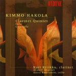 the album cover for Kari Kriikku - Clarinet Quintet / Loco for Clarinet Solo
