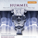 the album cover for Richard Hickox - Mass in D Major Op 111 / Mass in B-Flat