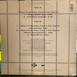 Too Short : I Want To Be Free (That's The Truth) (12", Promo)