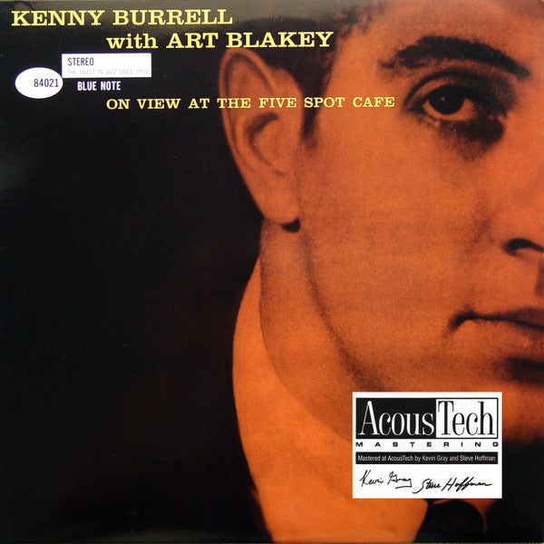 Kenny Burrell With Art Blakey : On View At The Five Spot Cafe (2xLP, Album, Ltd, Num, RE, 180)