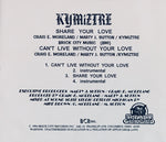 Kymiztre : Come Share Your Love (CD, Single)