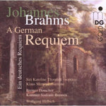 the album cover for Klaus Mertens - German Requiem