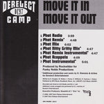 Derelect Camp : Move It In Move It Out (CD, Single, Promo)