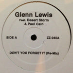 Glenn Lewis : Don't You Forget It / Special Delivery(12", Unofficial)