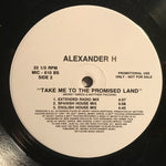 Alex Hernandez : Take Me To The Promised Land (12", Promo)
