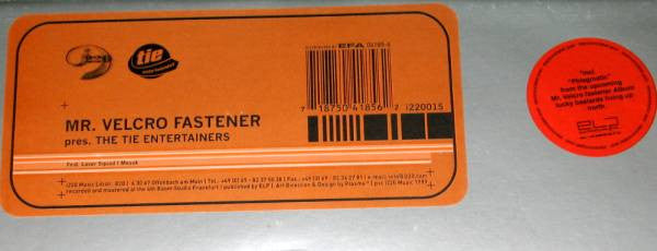 Mr. Velcro Fastener : The Tie Entertainers (12")