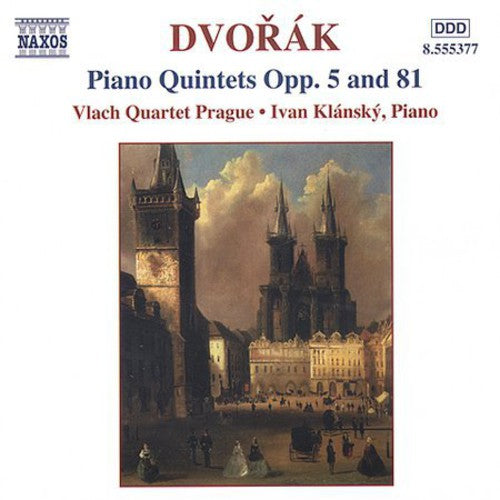 the album cover for Ivan Klansky - Piano Quintets Opp 5 & 81
