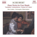 the album cover for Christopher Hinterhuber - Piano Works for 4 Hands