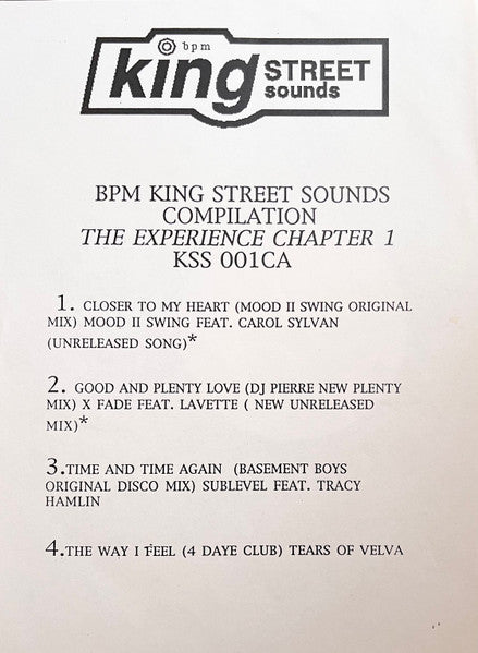Various : The Experience Chapter 1 (2x12", Comp, W/Lbl)