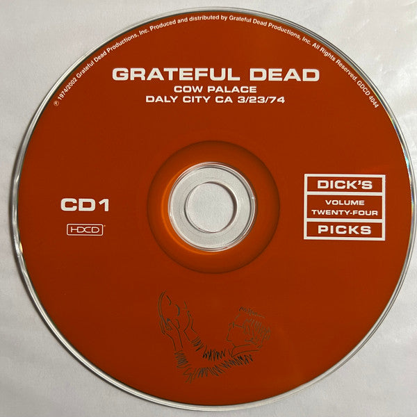 Grateful Dead* : Dick's Picks Volume Twenty-Four (Cow Palace Daly City, CA 3/23/74) (2xHDCD, Album)
