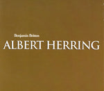 the album cover for Britten / Gilchrist / Helen / Williams / Hickox - Albert Herring