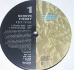 Groove Theory : Keep Tryin' (12", Promo)