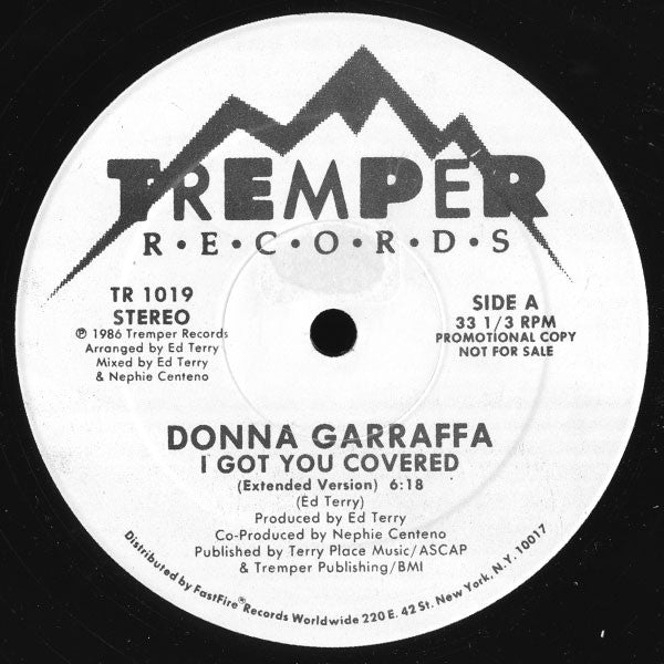 Donna Garraffa : I Got You Covered (12", Promo)