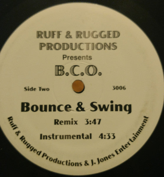 B.C.O. : Bounce & Swing (12")
